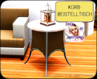 Sikea Fine-Line No. 1 Korb-Beistelltisch